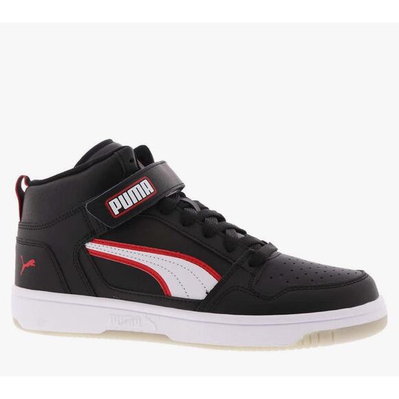 Puma Other - Puma Rebound Mid Strap Alumni Jr Sneaker Youth Boy Basketball Size 4.5